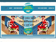 Tablet Screenshot of kaufmannscreme.com